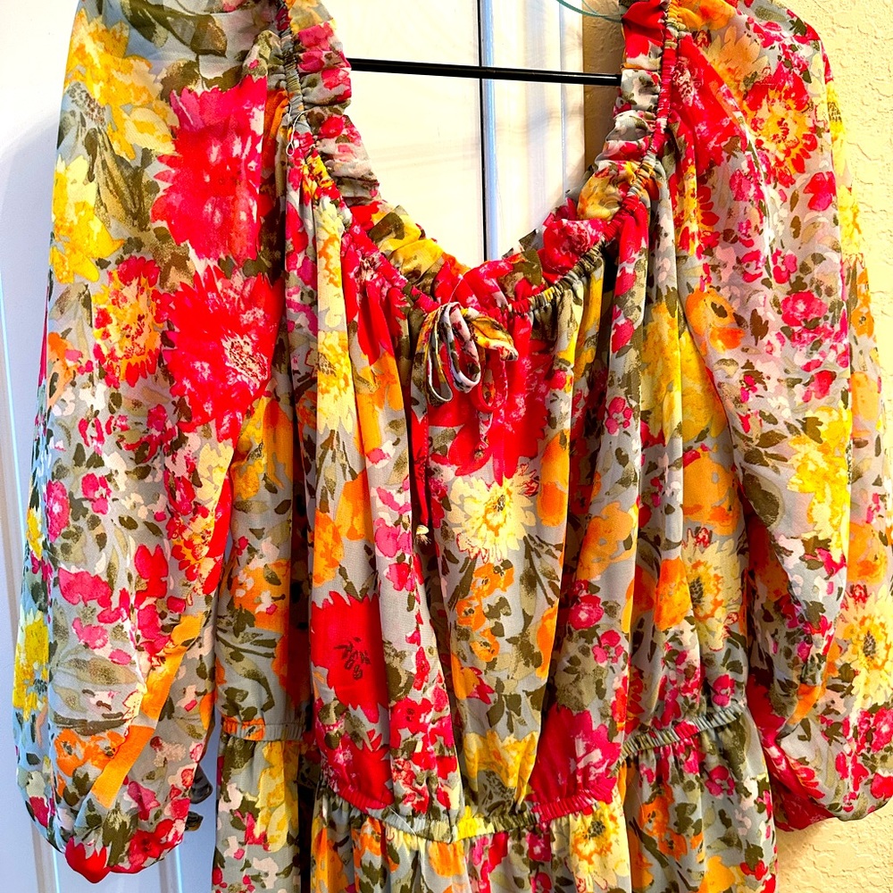 Lauren Conrad Floral Dress